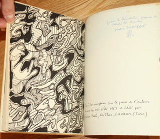 Dubuffet, Jean. (1901-1985) Tremolo sur l'Oeil - SIGNED PRESENTATION COPY to Henri-Pol Bouché