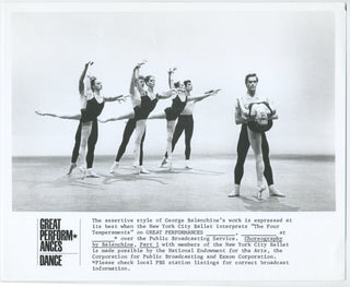 [Balanchine, George. (1904–1983)] "The Four Temperaments," New York Ballet Photograph