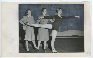 [Carousel] Mille, Agnes de. (1905–1993) Original Photograph Rehearsing "Carousel"