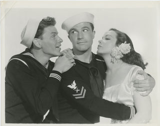 Kelly, Gene. (1912–1996) & Sinatra, Frank. (1915–1998) & Grayson, Kathryn. (1922–2010) Photograph in "Anchors Aweigh"