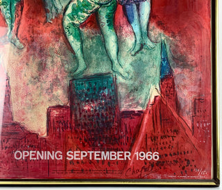 Chagall, Marc. (1887-1985), [After]  CARMEN - Signed Metropolitan Opera Poster