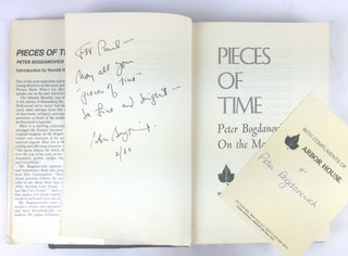 Bogdanovich, Peter. (b. 1939) Paul Bogdanovich Book Pieces of Time - SIGNED