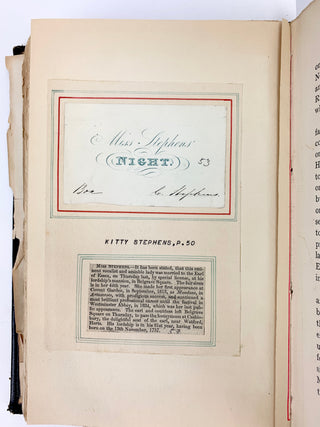 [Opera & Performance] [Queen Victoria. (1819–1901)] & Novello, Clara. (1818–1908) [Balfe, Moscheles, Persiani, Braham, Reeves, Rachel, Lablache, Stephens, Landseer, Howitt, Meyerbeer, Grisi, Sainton, Lind, Goldschmidt, Bishop, Albani, Halle, Macready etc!