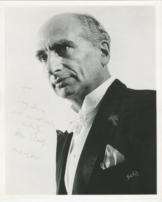 Rudolf, Max. (1902–1995) Signed Photograph