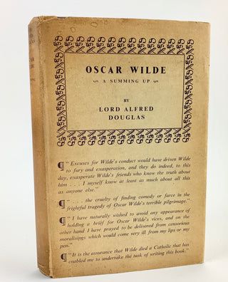 [Wilde, Oscar. (1854–1900)] Douglas, Lord Alfred. (1870–1945) "Oscar Wilde: A Summing Up" - SIGNED