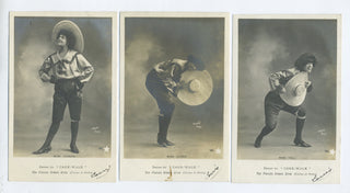 [Cake-Walk] [Florida Creole Girls] "Danse du Cake-Walk" –  Postcard Photograph Set