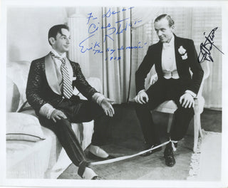 Astaire, Fred. (1899–1987) & Rhodes, Erik. (1906–1990) Signed Photograph in The Gay Divorcee