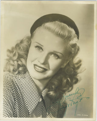 Rogers, Ginger. (1911–1995) Signed Photograph