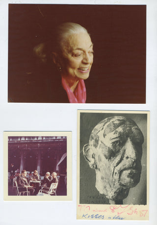 Stravinsky, Igor. (1882–1971) Signed and Other Original Photographs from the collection of Miranda Levy