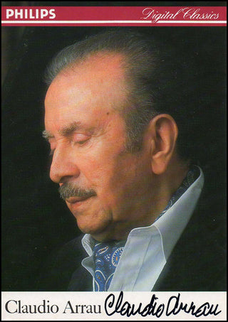 Arrau, Claudio. (1903–1991) Signed Photograph