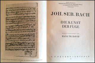 Bach, J.S. (1685-1750) [David, Hans Th. (Ed.)] Die Kunst der Fuge