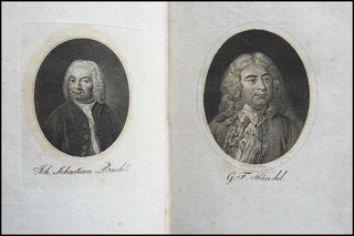 [Bach, J.S. (1685-1750) & Handel, George Frederic. (1685-1759)] Gerber, Ernst Ludwig. (1746 - 1819) Historisch-Biographisches Lexicon der Tonkünstler, welches Nachrichten von dem Leben und Werken musikalischer Schriftsteller, beruhmter Componisten, Sanger