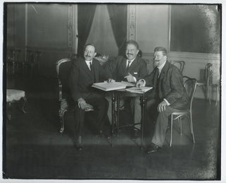 Herbert, Victor. (1859-1924); Polacco, Giorgio. (1873-1960) Original Photograph during 1914 Metropolitan "Madeleine"