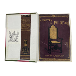 [Furniture & Design] Jacquemart, Albert. (1808–1875) A History of Furniture, Translated from the French