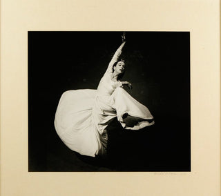 [Graham, Martha. (1894–1991)] Morgan, Barbara. (1900–1992) "Letter to the World (Swirl)"  - Original Barbara Morgan Photograph