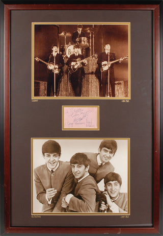 The Beatles. Autograph Signatures