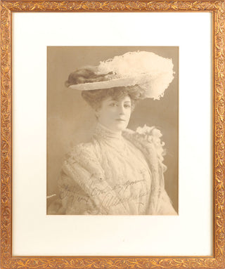 Russell, Lillian. (1861 - 1921) Enormous Signed Photograph