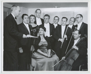 Bach Aria Group (1947 - ) Original Photograph