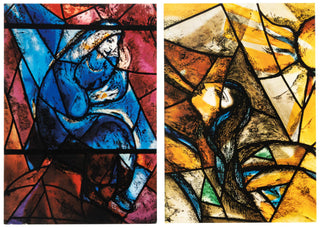 Chagall, Marc. (1887–1985) [Roche, Irmgard Vogelsanger-de] Windows in the Zürich Fraumünster - SIGNED