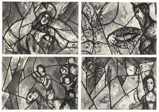 Chagall, Marc. (1887–1985) [Roche, Irmgard Vogelsanger-de] Windows in the Zürich Fraumünster - SIGNED