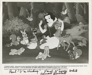 [Disney, Walt. (1901-1966)] Caselotti, Adriana. (1916 - 1997) Signed Photograph of the Voice of Snow White