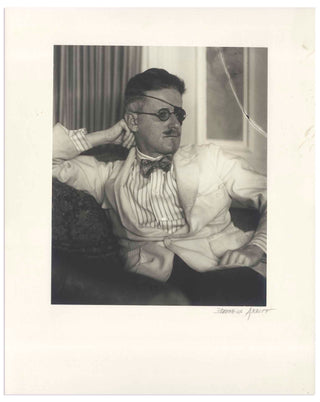 [Joyce, James. (1882–1941)] Abbott, Berenice. (1898–1991) James Joyce, 1926