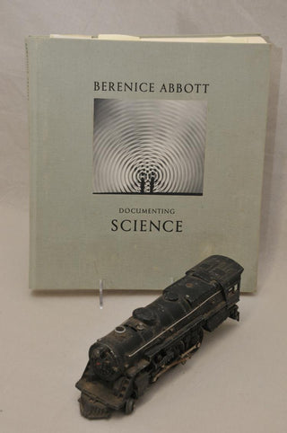 Abbott, Berenice. (1898–1991) "The Path of a Steel Ball" - Original Photograph with the pictured Model Train