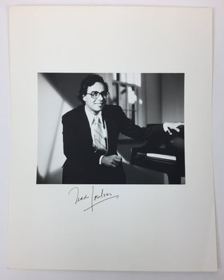 [Pianists] Achucarro, Joaquin. (b. 1932) & Joselson, Tedd. (b. 1954) & Weissenberg, Alexis. (1929–2012) Group of Signed Photographs