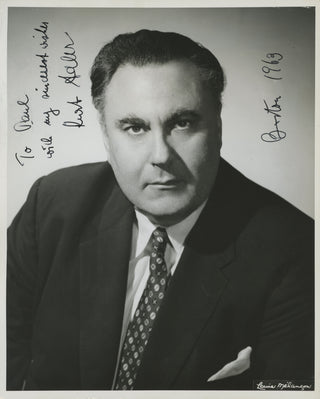 Adler, Kurt. (1907–1977) Signed Photograph