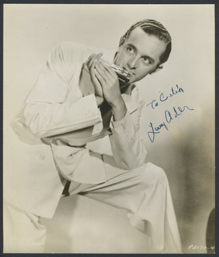 [Harmonica] Adler, Larry. (1914–2001) Signed Photograph