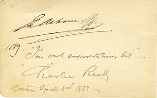 [Opera] Albani, Emma. (1847-1930) Autograph Signature