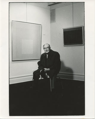 Albers, Josef. (1888–1976) [Gahr, David. (1922–2008)] Original photograph