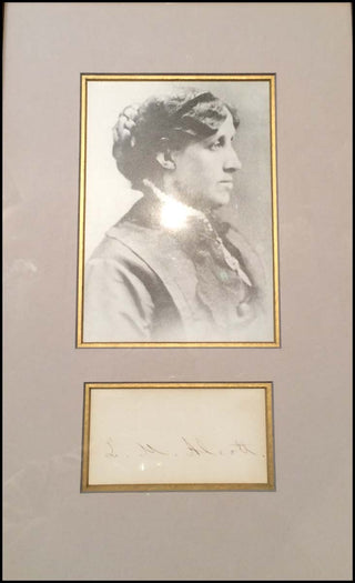 [Literature &amp; Art] Alcott, Louisa May. (1832 - 1888)  Autograph Signature