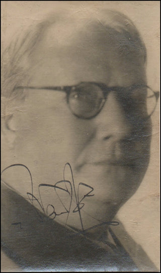 Alfano, Franco. (1875-1954) Signed Photograph