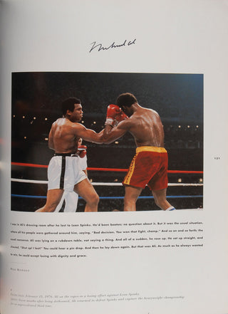 Ali, Muhammad. (1942–2016) Muhammad Ali In Perspective - SIGNED 5X PRESENTATION COPY TO SHAQUILLE O'NEAL