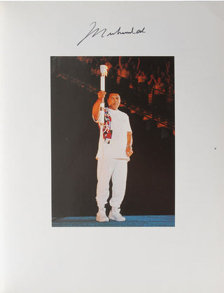 Ali, Muhammad. (1942–2016) Muhammad Ali In Perspective - SIGNED 5X PRESENTATION COPY TO SHAQUILLE O'NEAL