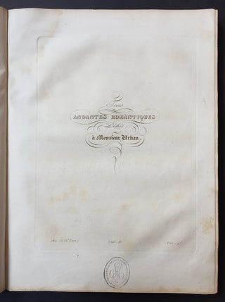 Alkan, Charles-Valentin. (1813-1888)  Sammelband Collection of First Editions