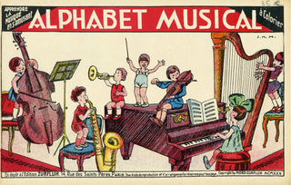 [Musical Coloring Book] Alphabet Musicale à Colorier