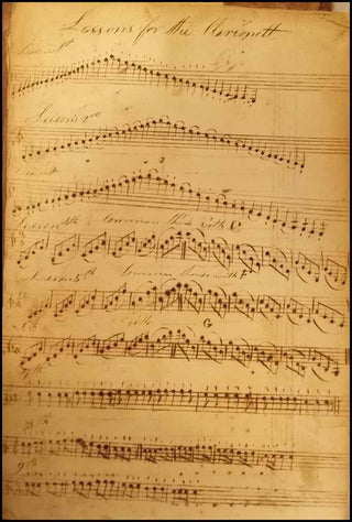 [American Music] Two Autograph Musical Manuscripts, Massachusetts, ca. 1830