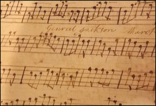 [American Music] Two Autograph Musical Manuscripts, Massachusetts, ca. 1830