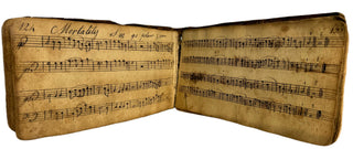 [American Songbook] Eighteenth-Century American Manuscript Songbook