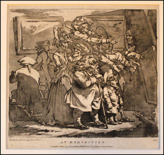 [Visual Arts] Loutherbourg, P.I. de.  1794 Print "An Exhibition."