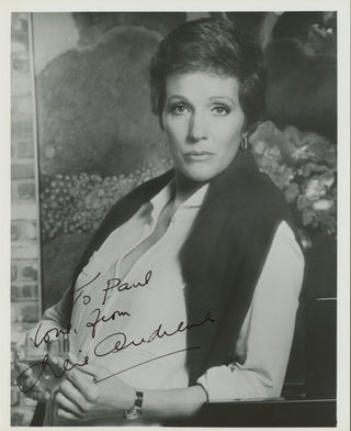 Andrews, Julie. (b. 1935) Signed Photograph