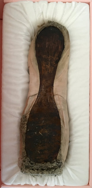 Pavlova, Anna. (1881-1931) Anna Pavlova's Pointe Shoe