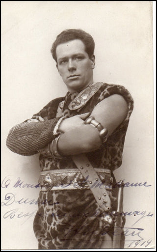 Ansseau, Fernand. (1890-1972) Signed Costume Photograph