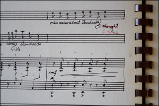 [American Modernist] Antheil, George. (1900-1959) &amp; Dyne, Michael. (1919 - 1989) "Venus in Africa" - Full Score Holograph Manuscript with Autograph Emendations Throughout