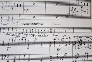 [American Modernist] Antheil, George. (1900-1959) &amp; Dyne, Michael. (1919 - 1989) "Venus in Africa" - Full Score Holograph Manuscript with Autograph Emendations Throughout