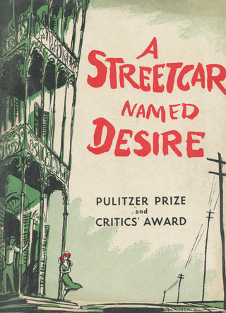 Williams, Tennessee. (1911–1983) A Streetcar Named Desire - SIGNED PROGRAM FROM THE ORIGINAL PRODUCTION TOUR