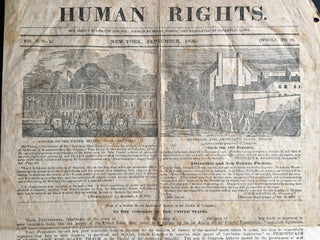 [American Anti-Slavery Society] Williams, R.G.. HUMAN RIGHTS. OUR OBJECT IS LIBERTY FOR ALL; GAINED BY MORAL POWER, AND REGULATED BY IMPARTIAL LAWS. VOL. II, NO. 3.