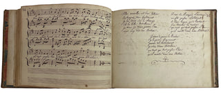 [Marie Antoinette (1755–1793)] Eighteenth-Century Manuscript Songbook from the Library of the Queen